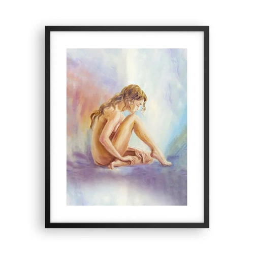 Poster in cornice nera - Nudo di giovane - 40x50 cm