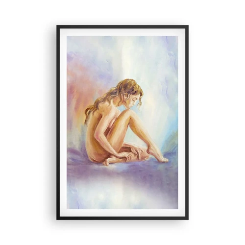 Poster in cornice nera - Nudo di giovane - 61x91 cm