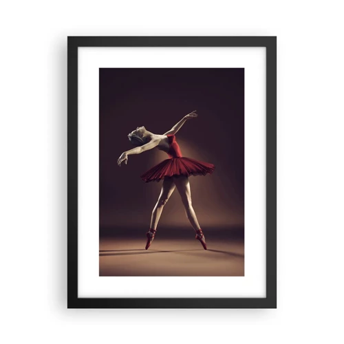 Poster in cornice nera - Prima ballerina - 30x40 cm