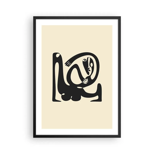 Poster in cornice nera - Quasi Picasso - 50x70 cm