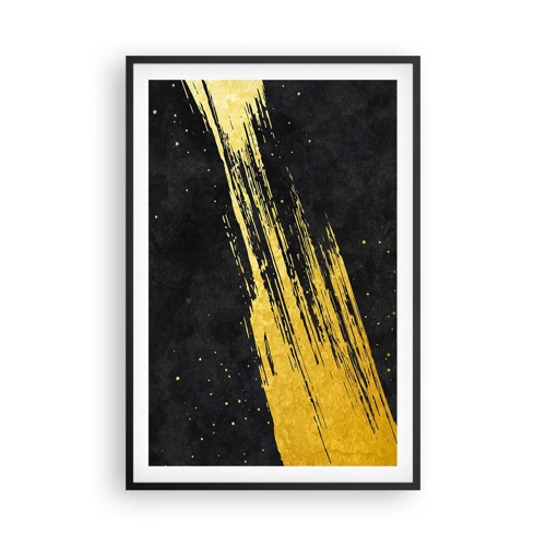 Poster in cornice nera - Salto nell'iperspazio - 61x91 cm