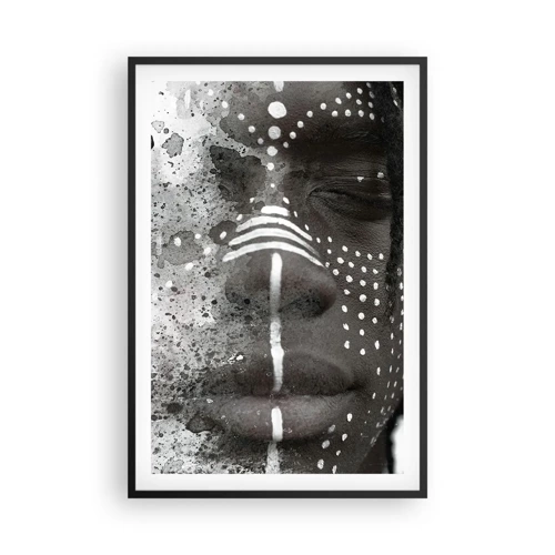 Poster in cornice nera - Scopri lo spirito primordiale - 61x91 cm