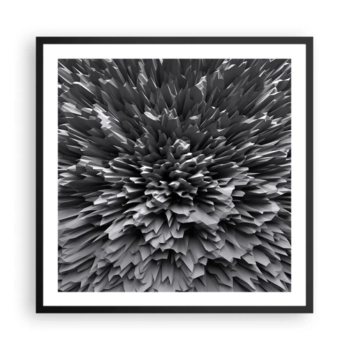 Poster in cornice nera - Spigolosità massima - 60x60 cm