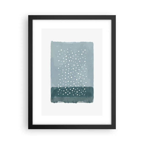 Poster in cornice nera - Spuntate nel blu - 30x40 cm