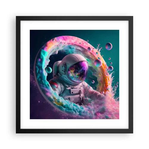 Poster in cornice nera - Stargate - 40x40 cm