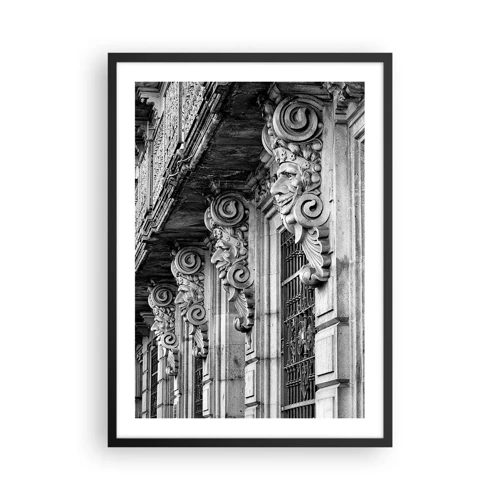 Poster in cornice nera - Stupefacente Barcellona - 50x70 cm