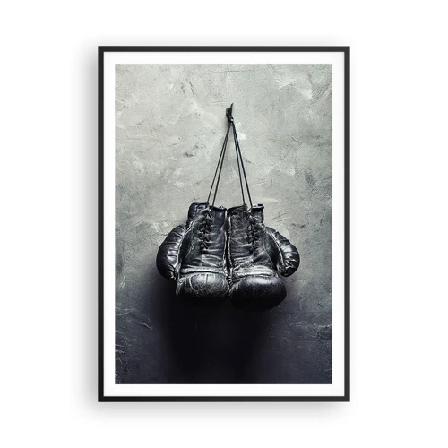 Poster in cornice nera - Tempo di lotte e tempo di pace - 70x100 cm