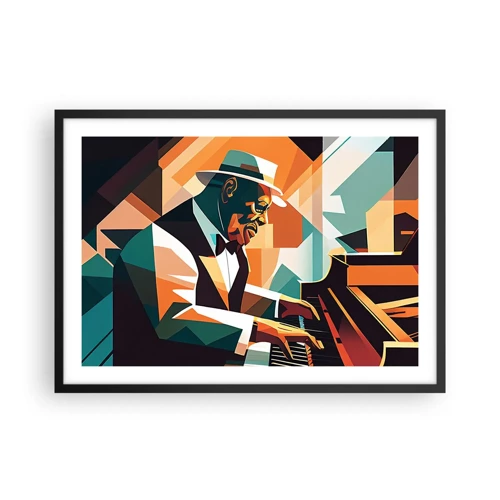 Poster in cornice nera - Tutto il jazz - 70x50 cm