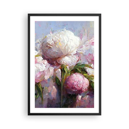 Poster in cornice nera - Un bouquet pieno di vita - 50x70 cm