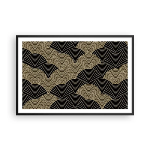 Poster in cornice nera - Unità nella molteplicità - 91x61 cm