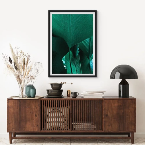 Poster in cornice nera - Verso la luce - 50x70 cm