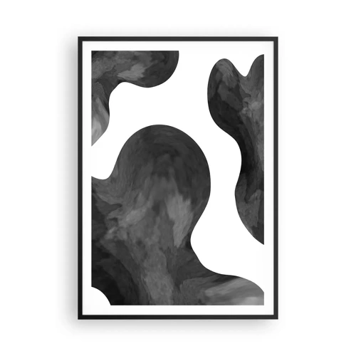 Poster in cornice nera - Via Lattea - 70x100 cm