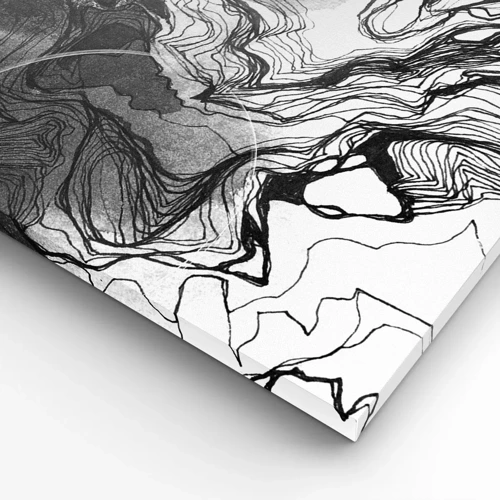 Quadro su tela - Stampe su Tela - Aggrovigliata nei sogni - 120x80 cm