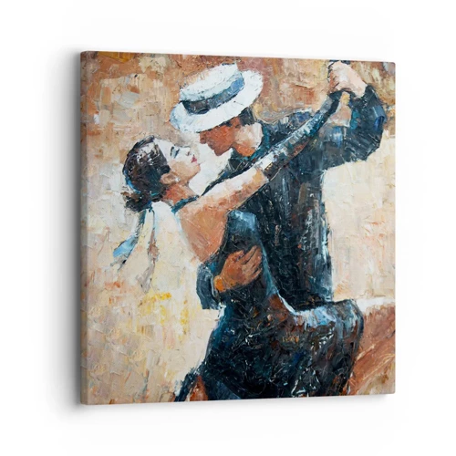 Quadro su tela - Stampe su Tela - Alla Rodolfo Valentino - 30x30 cm