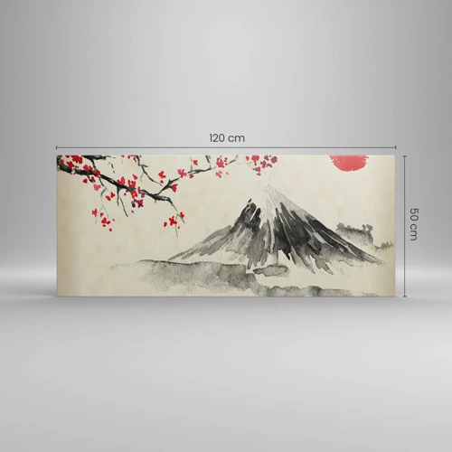 Quadro su tela - Stampe su Tela - Amore per il Giappone - 120x50 cm