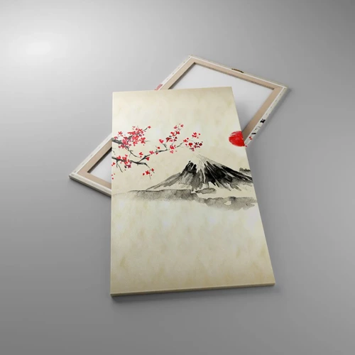 Quadro su tela - Stampe su Tela - Amore per il Giappone - 65x120 cm