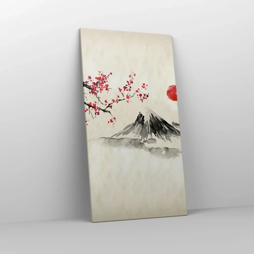 Quadro su tela - Stampe su Tela - Amore per il Giappone - 65x120 cm