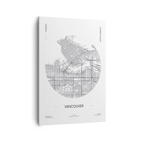 Quadro su tela - Stampe su Tela - Anatomia Vancouver - 70x100 cm