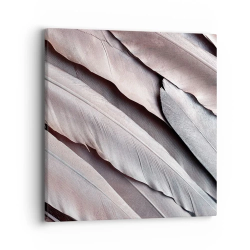 Quadro su tela - Stampe su Tela - Argento rosato - 40x40 cm