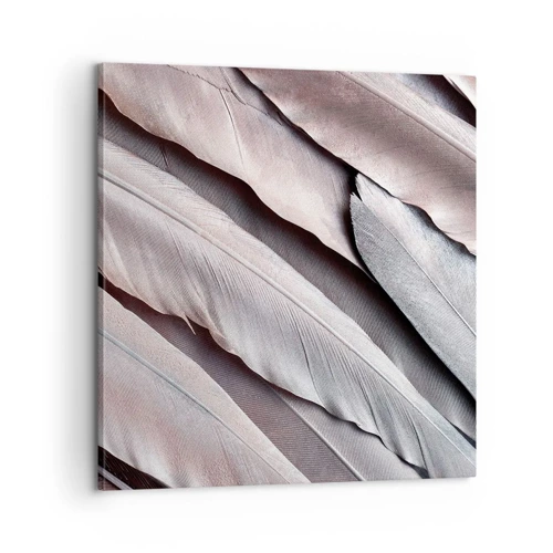Quadro su tela - Stampe su Tela - Argento rosato - 60x60 cm