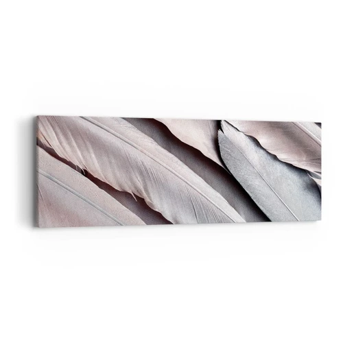 Quadro su tela - Stampe su Tela - Argento rosato - 90x30 cm