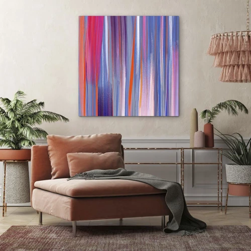 Quadro su tela - Stampe su Tela - Ascensione arcobaleno - 50x50 cm