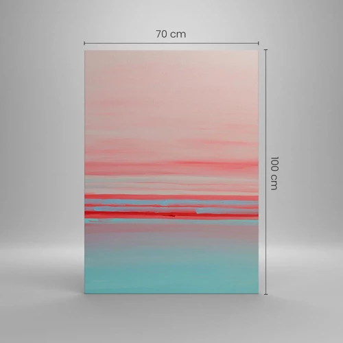 Quadro su tela - Stampe su Tela - Astrazione all'alba - 70x100 cm