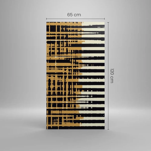Quadro su tela - Stampe su Tela - Astrazione architettonica - 65x120 cm