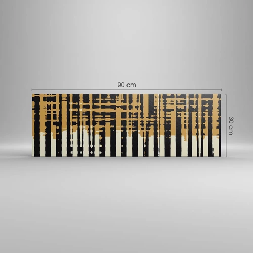Quadro su tela - Stampe su Tela - Astrazione architettonica - 90x30 cm