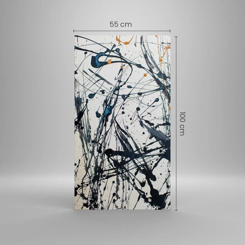 Quadro su tela - Stampe su Tela - Astrazione espressionistica - 55x100 cm