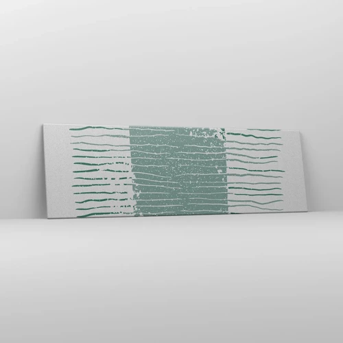 Quadro su tela - Stampe su Tela - Astrazione marina - 160x50 cm