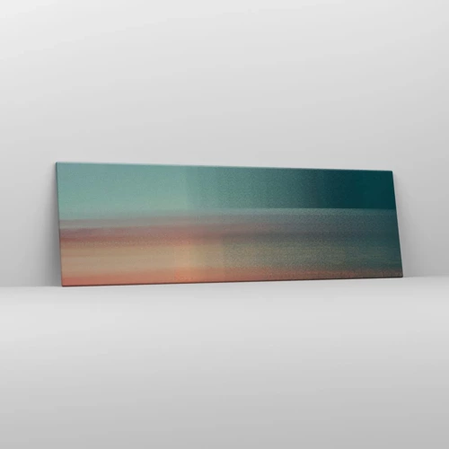 Quadro su tela - Stampe su Tela - Astrazione: onde di luce - 160x50 cm