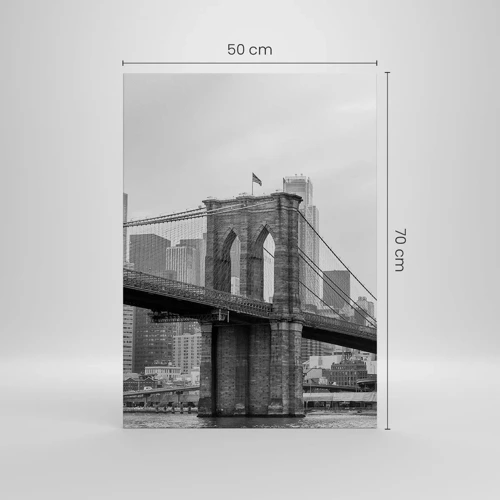 Quadro su tela - Stampe su Tela - Atmosfera di New York - 50x70 cm