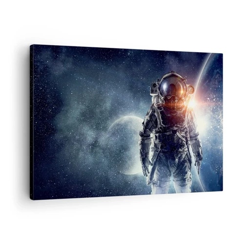 Quadro su tela - Stampe su Tela - Avventura nello spazio - 70x50 cm