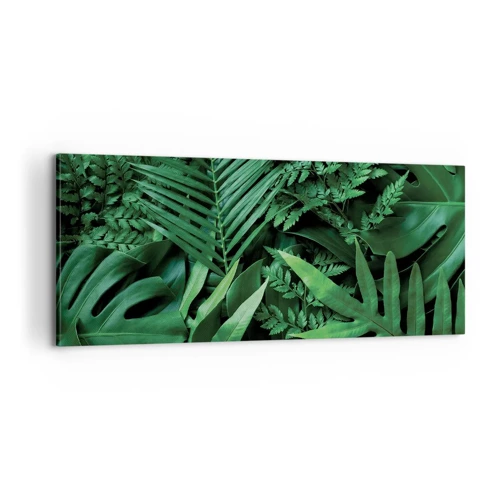 Quadro su tela - Stampe su Tela - Avvolti nel verde - 100x40 cm