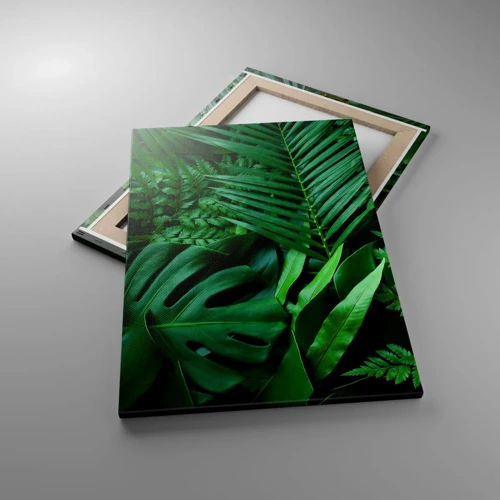 Quadro su tela - Stampe su Tela - Avvolti nel verde - 50x70 cm