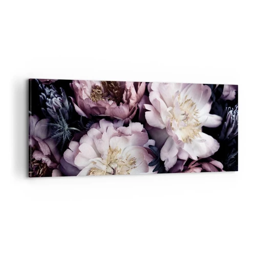Quadro su tela - Stampe su Tela - Bouquet nel vecchio stile - 100x40 cm