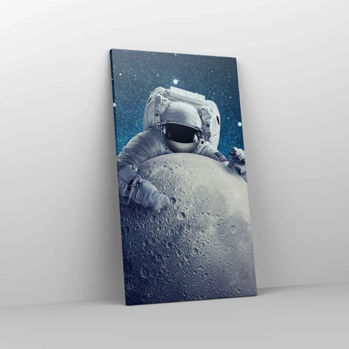 Quadro su tela - Stampe su Tela - Burlone spaziale - 45x80 cm