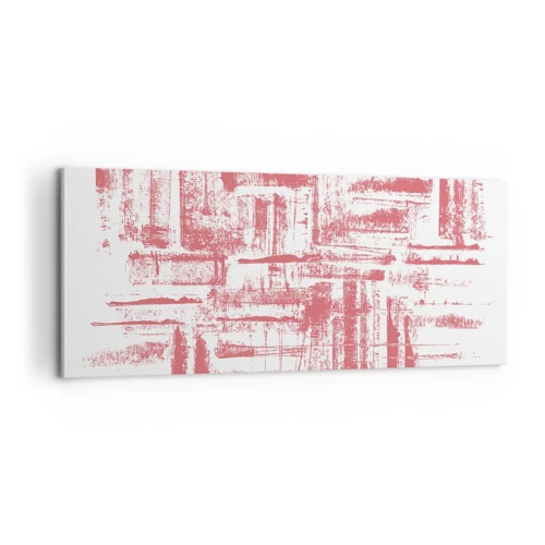 Quadro su tela - Stampe su Tela - Città rossa - 100x40 cm