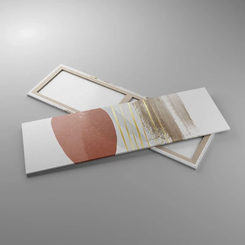 Quadro su tela - Stampe su Tela - Colonnato astratto - 160x50 cm
