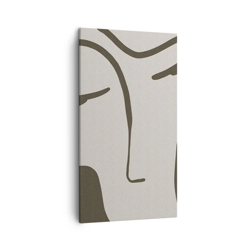 Quadro su tela - Stampe su Tela - Come un quadro di Modigliani - 45x80 cm