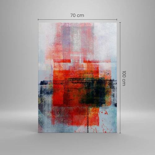 Quadro su tela - Stampe su Tela - Composizione arroventata - 70x100 cm