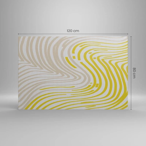 Quadro su tela - Stampe su Tela - Composizione con lieve deflessione - 120x80 cm