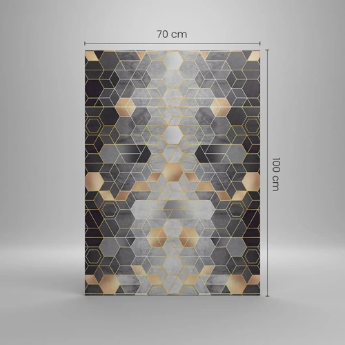 Quadro su tela - Stampe su Tela - Composizione di diamante - 70x100 cm