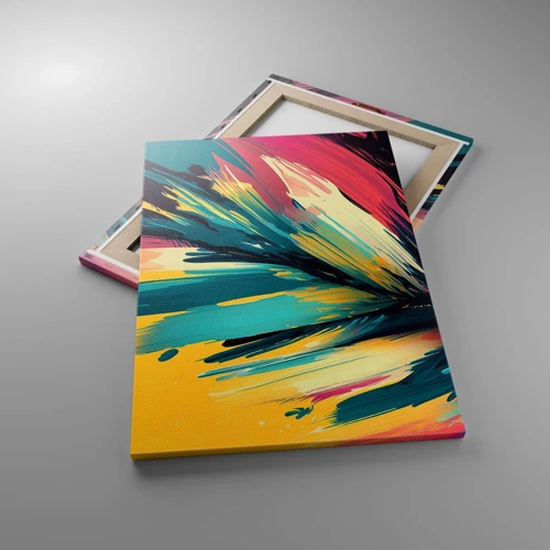 Quadro su tela - Stampe su Tela - Composizione: esplosione di gioia - 50x70 cm