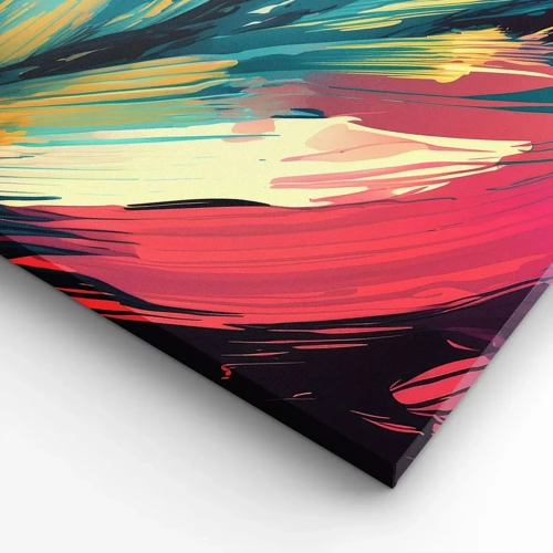 Quadro su tela - Stampe su Tela - Composizione: esplosione di gioia - 65x120 cm