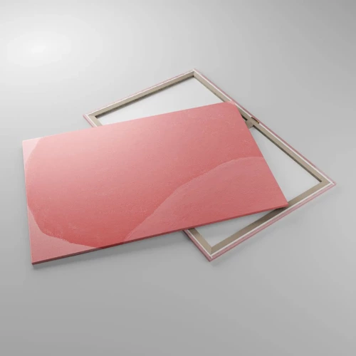 Quadro su tela - Stampe su Tela - Composizione organica in rosa - 100x70 cm
