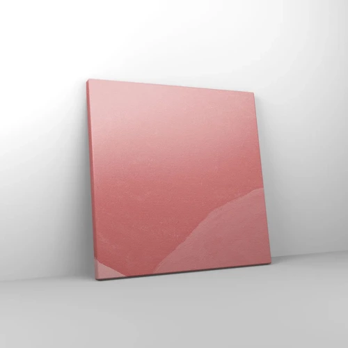 Quadro su tela - Stampe su Tela - Composizione organica in rosa - 30x30 cm