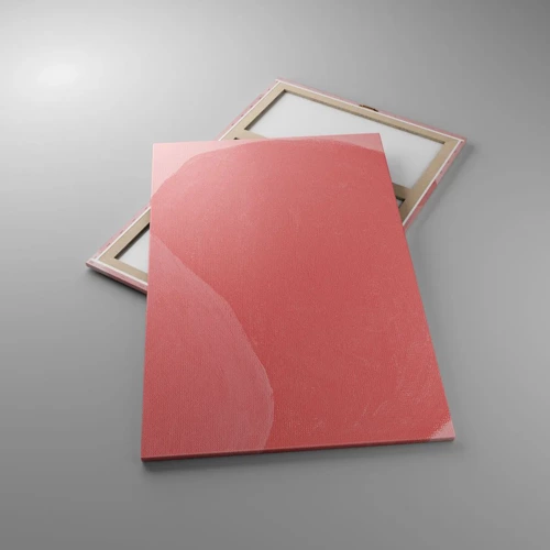 Quadro su tela - Stampe su Tela - Composizione organica in rosa - 80x120 cm