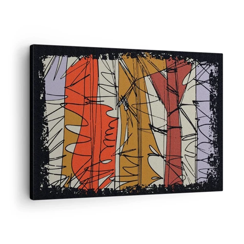 Quadro su tela - Stampe su Tela - Composizione spontanea - 70x50 cm